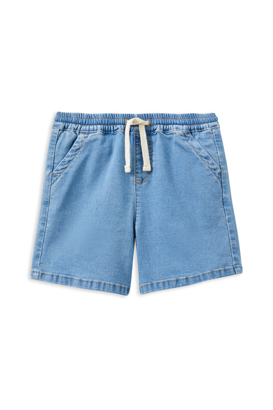 Milky Denim Short