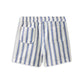 Milky Stripe Linen Short