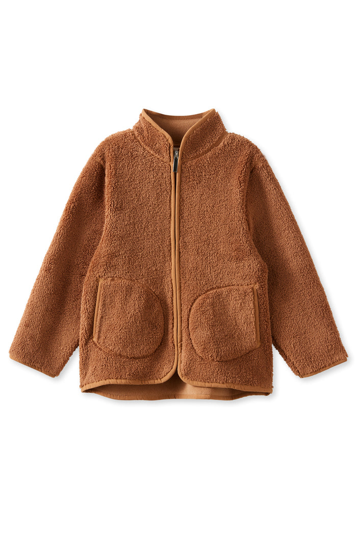 Milky Sherpa Jacket Teddy Tan  *Pre-Order*
