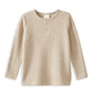 Milky Drift Waffle Henley Natural