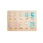 Lulo Puzzle | Numbers 1-10 in Māori | Pastel