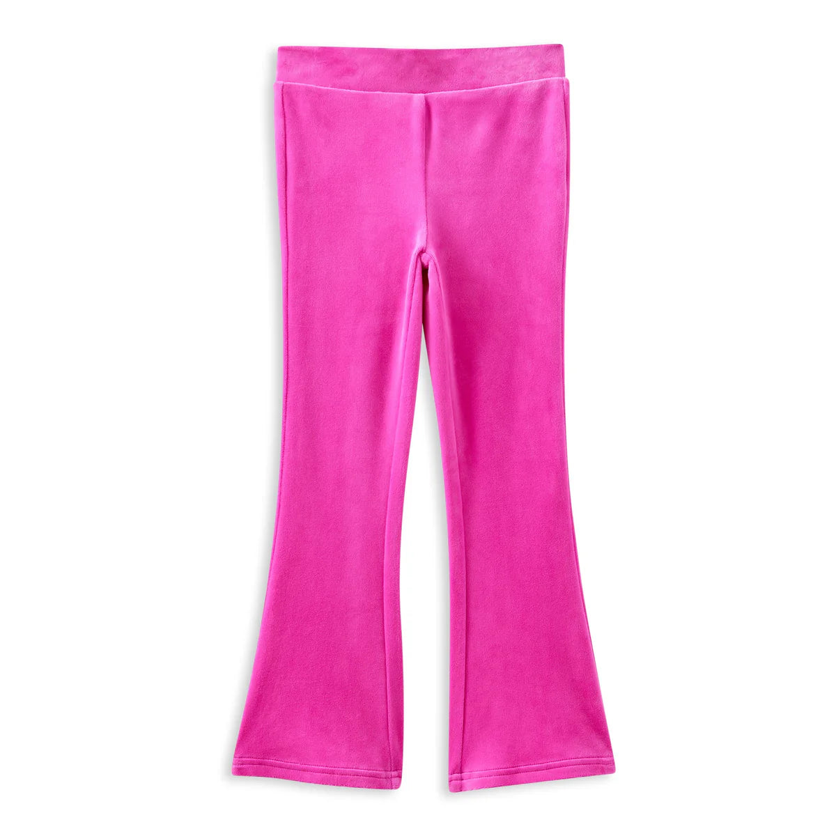 Milky Pink Lemonade Velour Flares