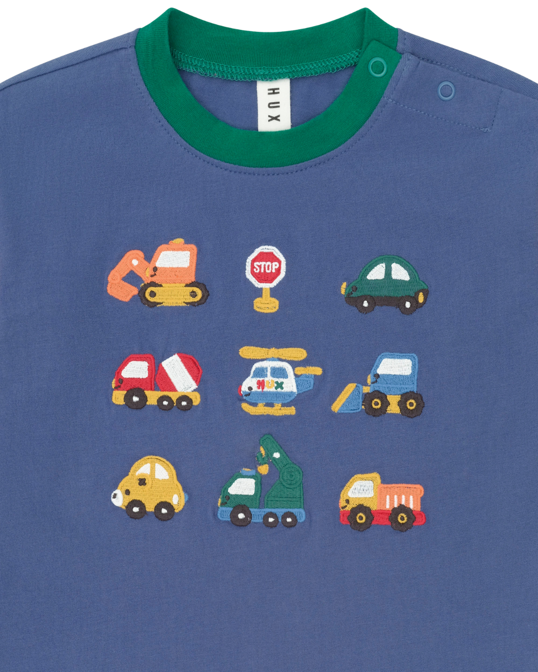Huxbaby Colour Block Construction Top