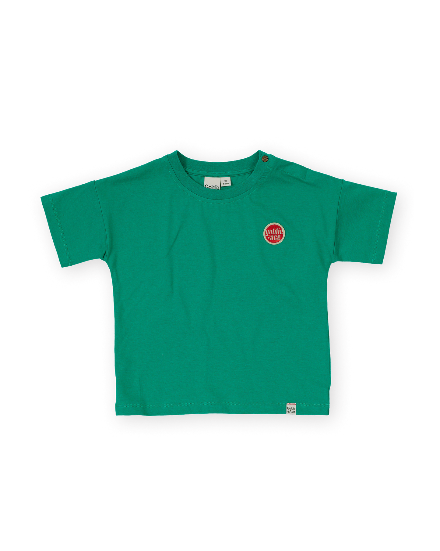 Goldie + Ace Essential Logo T-Shirt Green