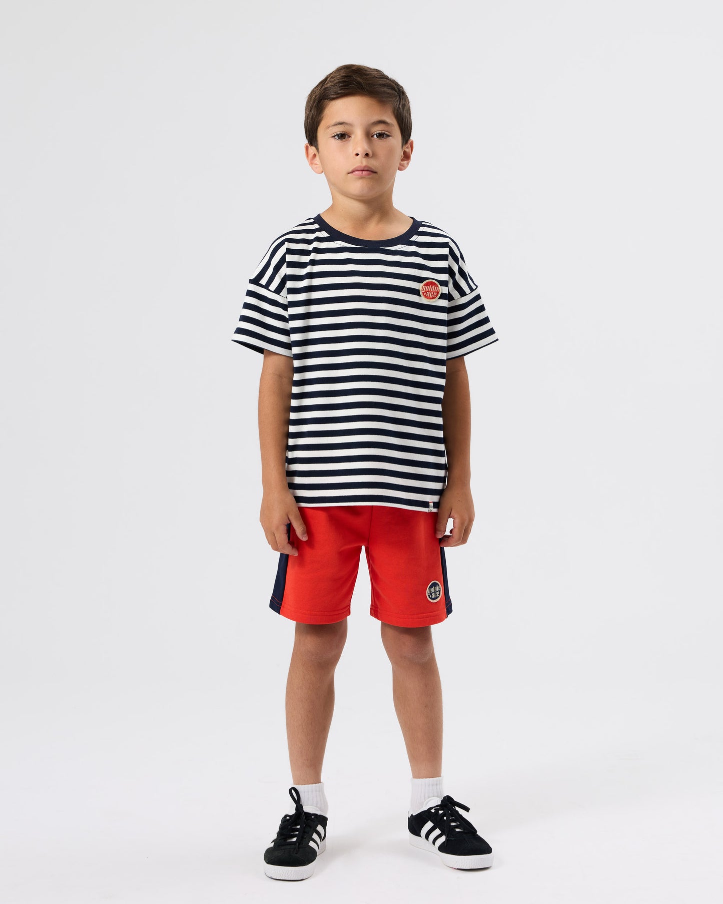 Goldie + Ace Essential Logo T-Shirt Navy