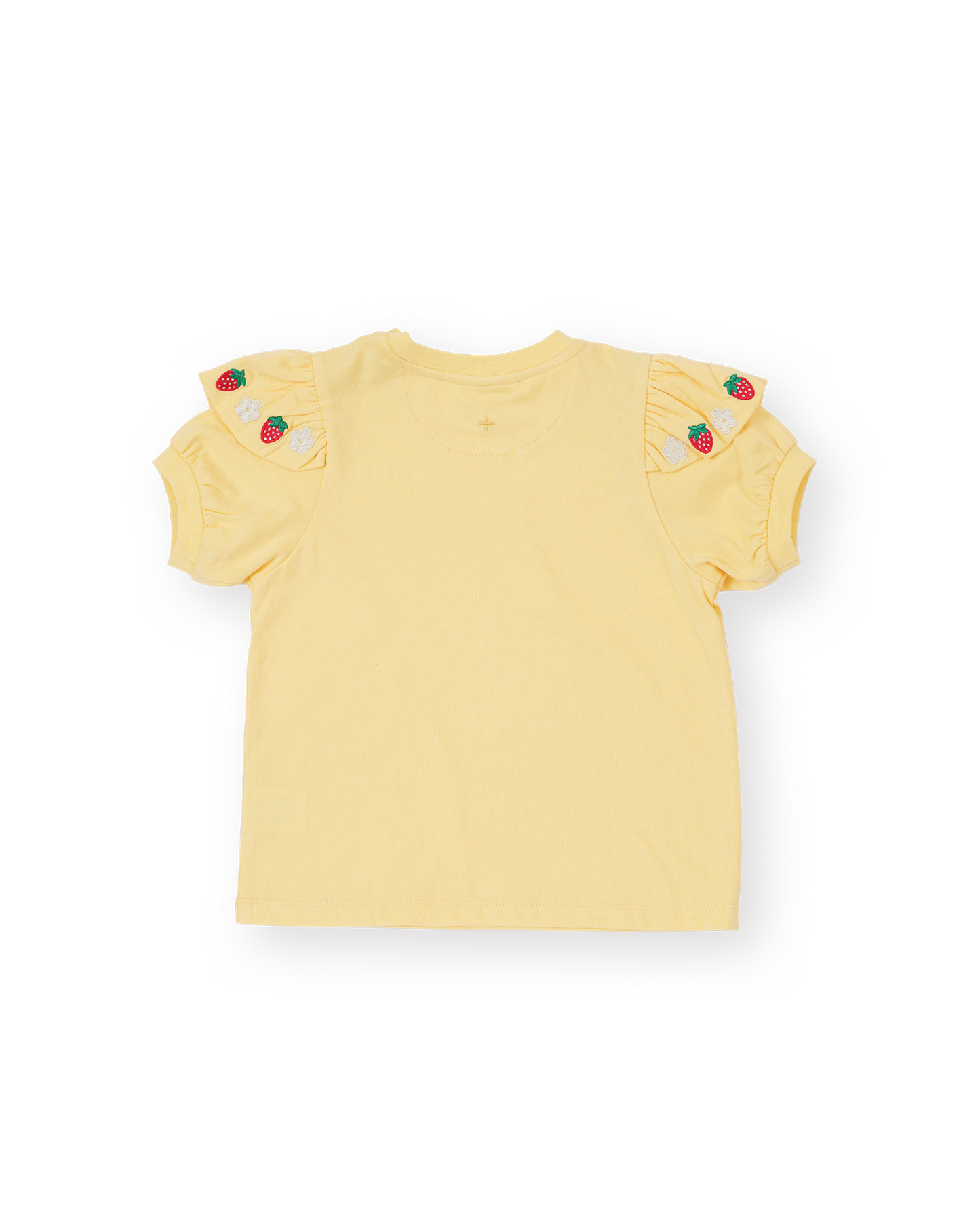 Goldie + Ace Flounce Shoulder Strawberry Top