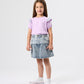 Goldie + Ace Flounce Shoulder Apple Top