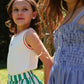 Goldie + Ace Shirred Gingham Apple Dress
