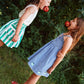 Goldie + Ace Happy Stripe Pocket Skirt