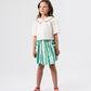 Goldie + Ace Happy Stripe Pocket Skirt