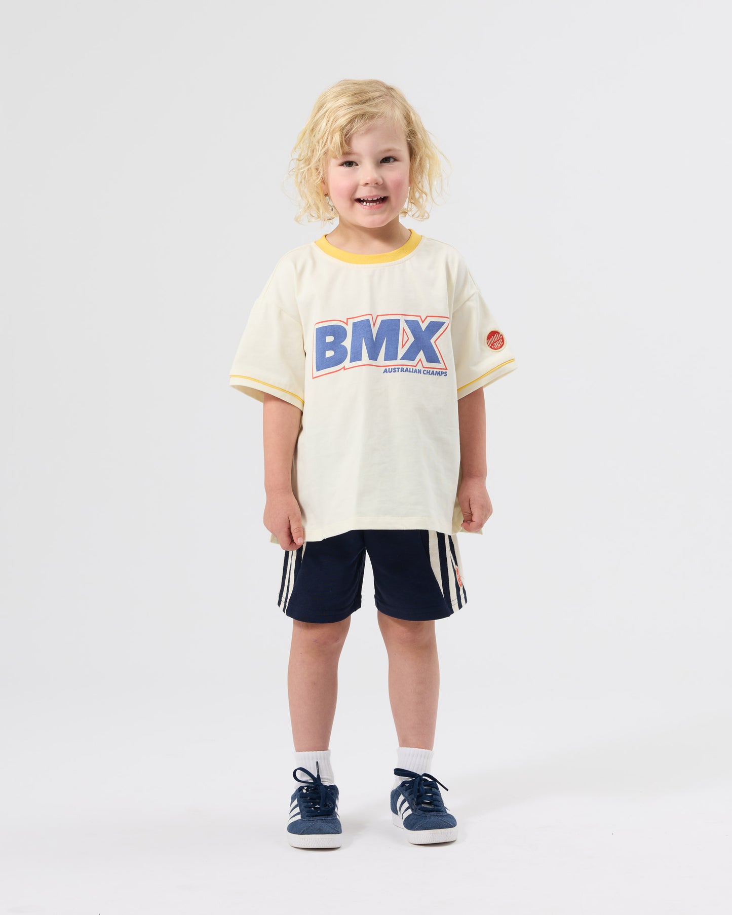 Goldie + Ace Diamond Patch Sweat Shorts