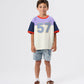 Goldie + Ace Pin Stripe Noah Pocket Shorts