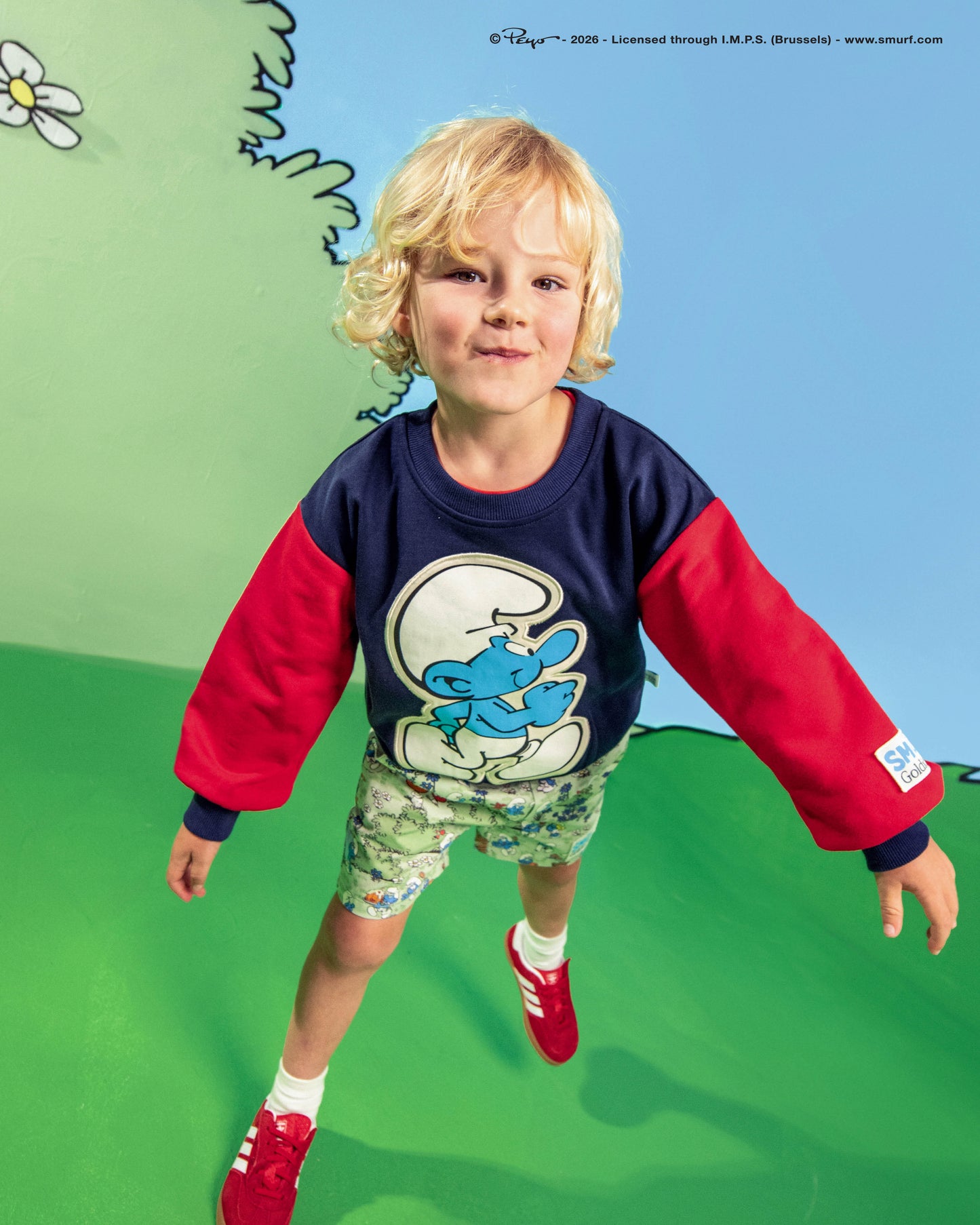 Goldie + Ace The Smurfs Sweatshirt