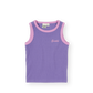 Goldie + Ace Embroidered Colour Pop Rib Singlet Purple