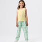 Goldie + Ace Lightweight Gingham Kit Pocket Pant Green