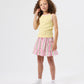 Goldie + Ace Antique Stripe Strawberry Peplum Skirt