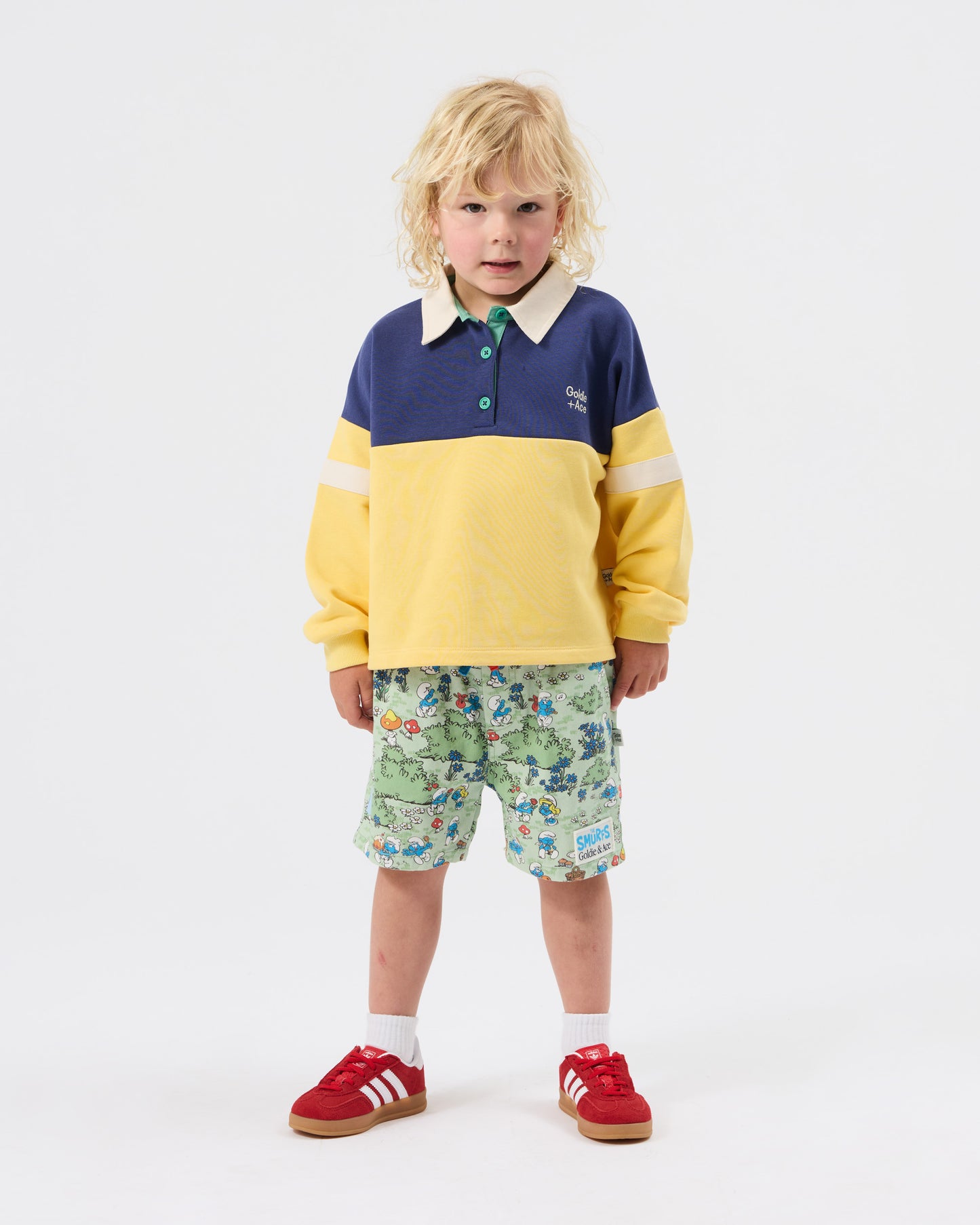 Goldie + Ace The Smurfs Rugby Shirt