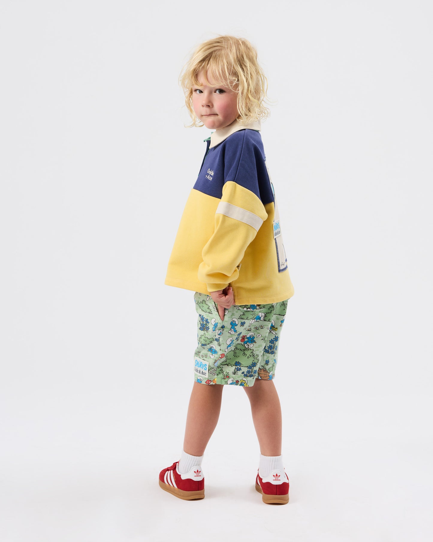 Goldie + Ace The Smurfs Rugby Shirt