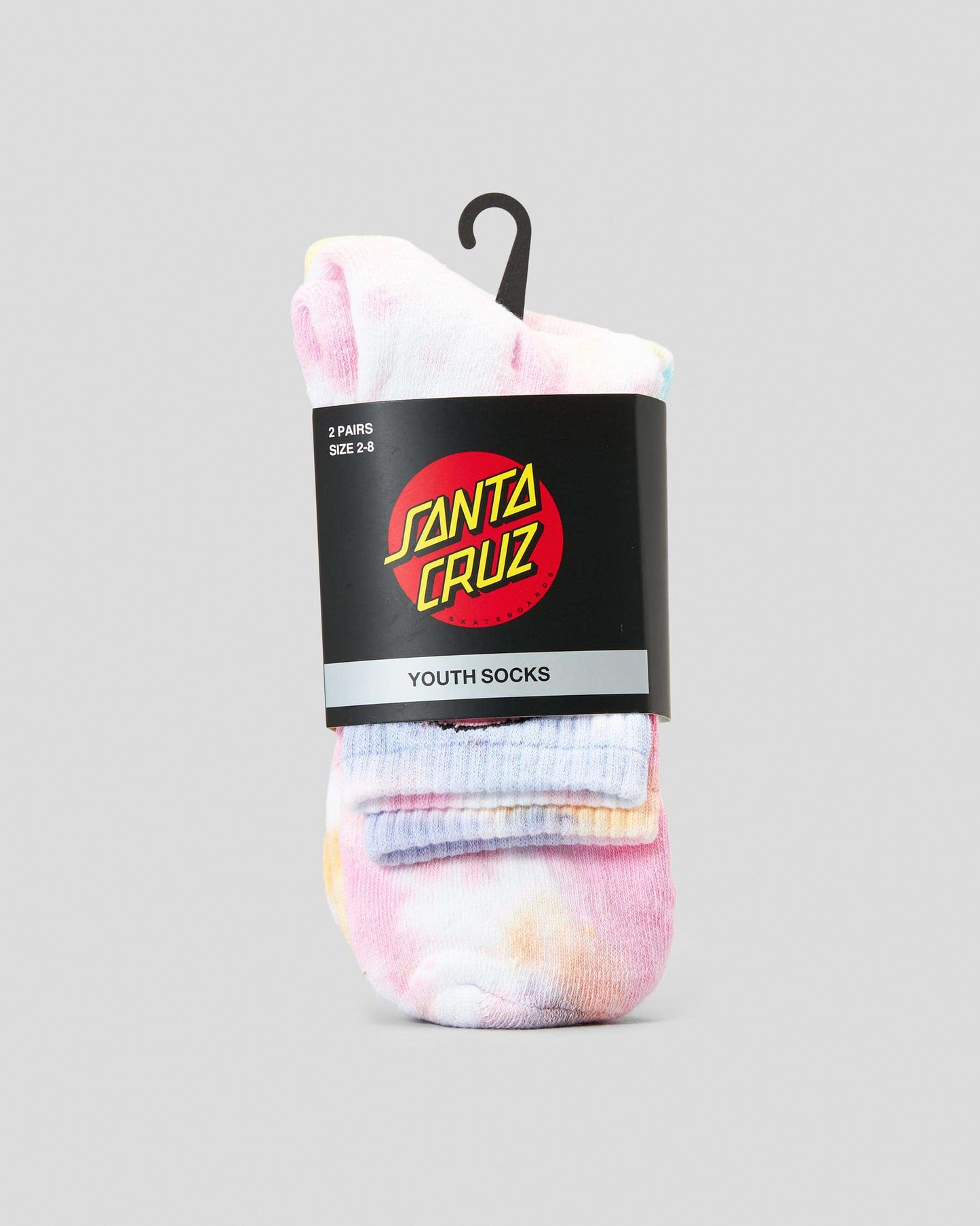 Santa Cruz Other Dot Tie Dye Mid Sock