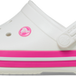 Crocs Crocband Clog Toddler White | Pink Crush