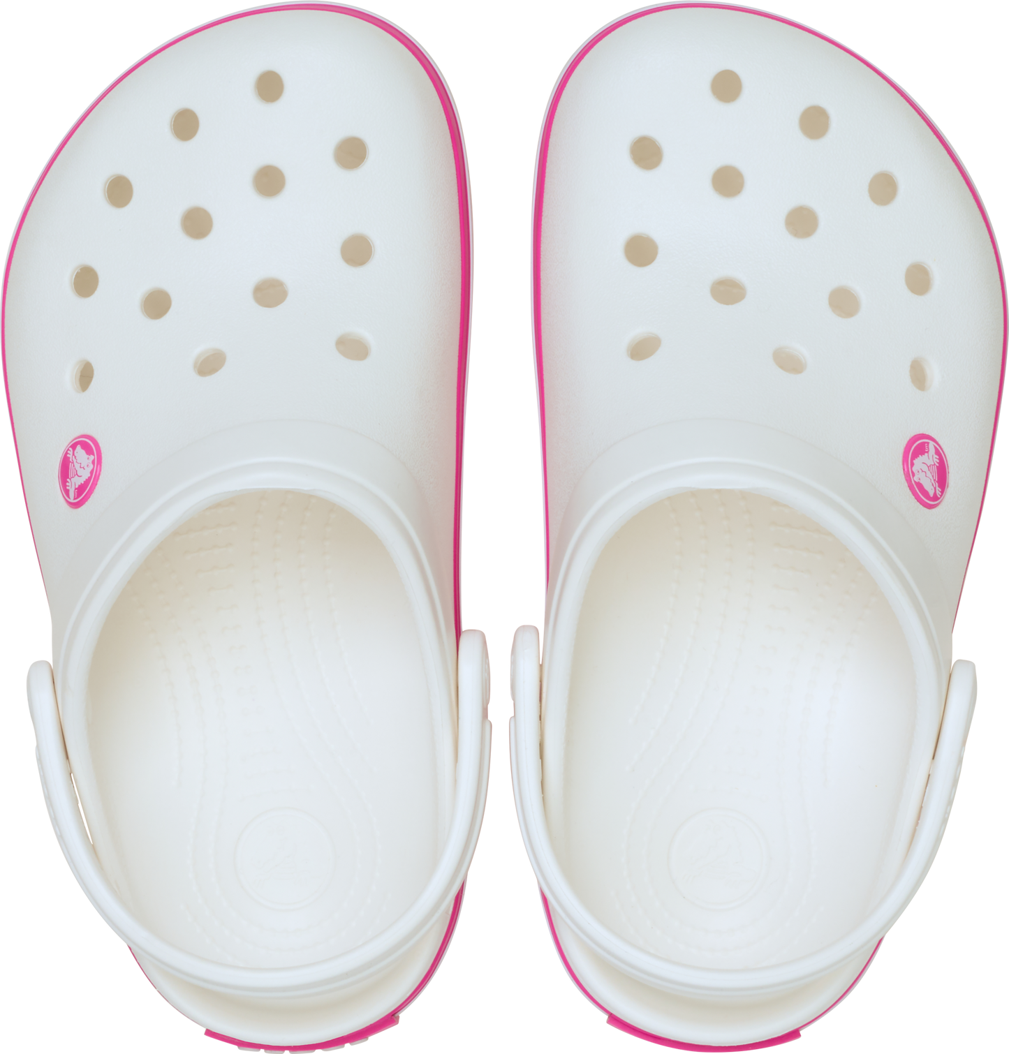 Crocs Crocband Clog Toddler White | Pink Crush