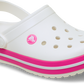 Crocs Crocband Clog Toddler White | Pink Crush
