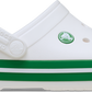 Crocs Crocband Clog Kids/Youth White | Green Ivy