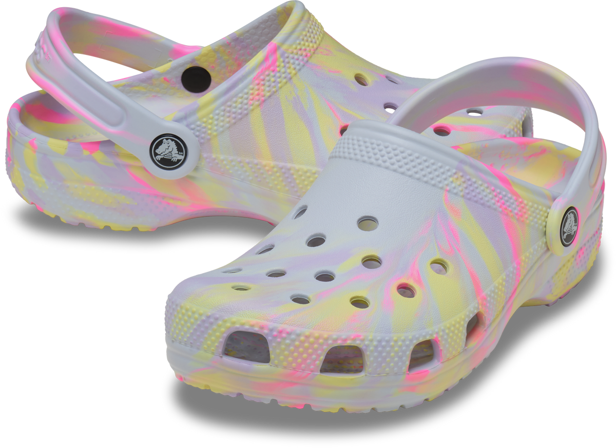 Crocs Classic Marbled Clog Kids/Youth Sky Ice/Multi