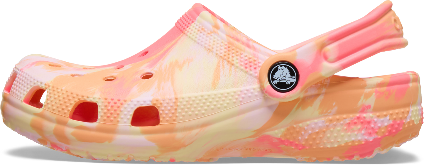 Crocs Classic Marbled Clog Toddlers Guava/Multi
