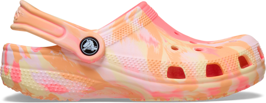 Crocs Classic Marbled Clog Kids/Youth Guava/Multi
