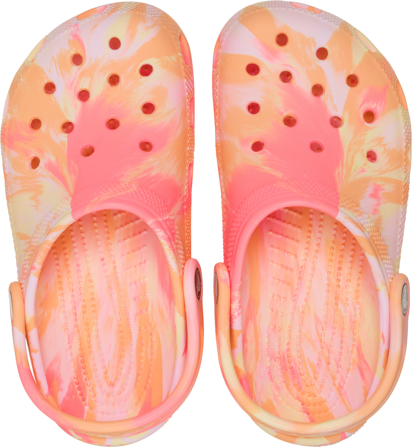 Crocs Classic Marbled Clog Toddlers Guava/Multi