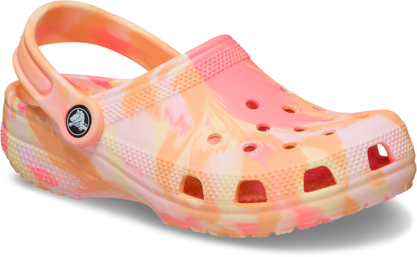 Crocs Classic Marbled Clog Kids/Youth Guava/Multi