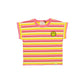 The Girl Club Coral Striped Tee