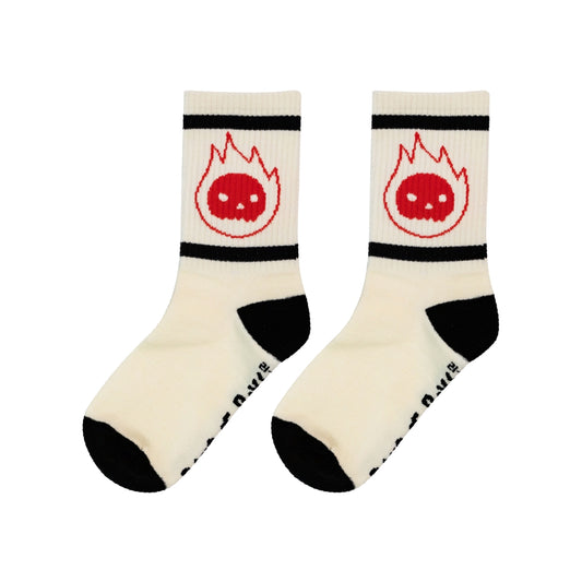 Band Of Boys | The Collectibles Red Flame Guy Socks