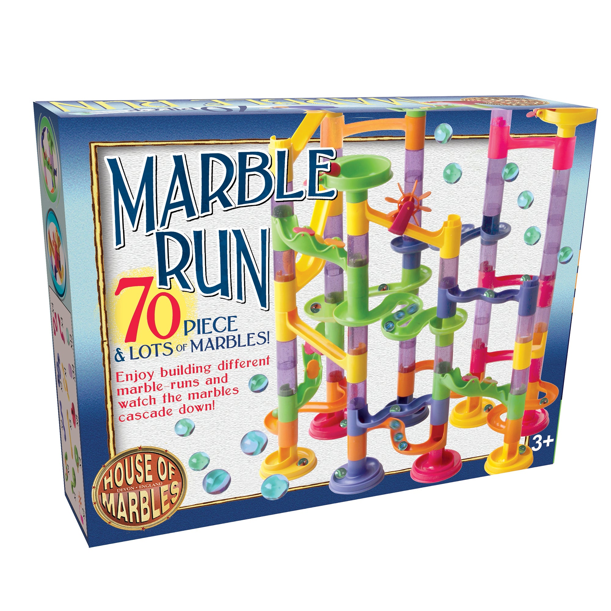 House of Marbles 70 Piece Marble Run – Little Trooper Limited