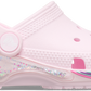 Crocs Classic Star Sparkle Sprinkling Clog Kids Pink Milk