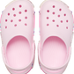 Crocs Classic Star Sparkle Sprinkling Clog Toddlers Pink Milk