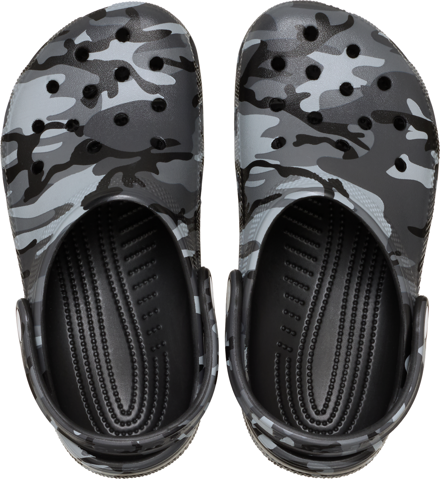 Crocs Classic Camouflage Clog Kids/Youth Black/Slate Grey