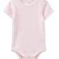 Milky Pink Stripe Rib Bubbysuit