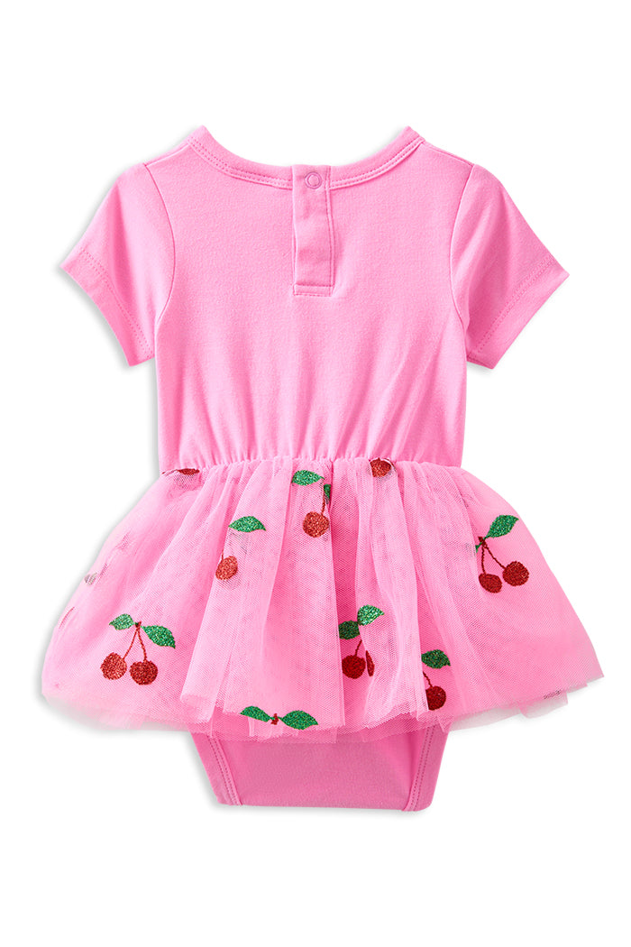 Milky Cherry Tutu Baby Dress
