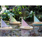 Wooden Toy Sail Boat