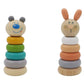 Animal Wooden Stacking Toy