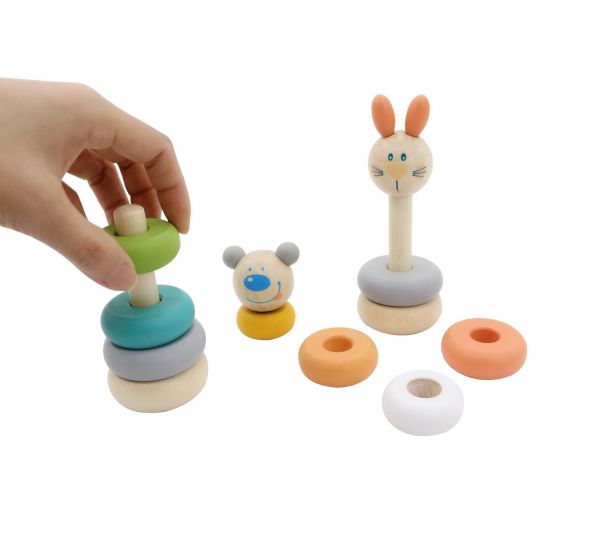 Animal Wooden Stacking Toy