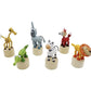 Wooden Jungle Animal Press Toy