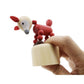 Wooden Jungle Animal Press Toy