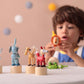Wooden Jungle Animal Press Toy