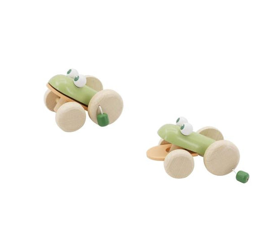 Wooden Pull Along Frog