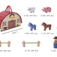 Wooden Farm Playset