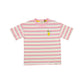 The Girl Club Pink Stripe Lemonade Boxy Tee