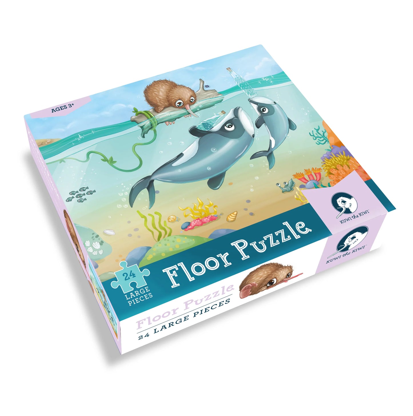 Kuwi & the Māui Dolphin Mischief 24 piece